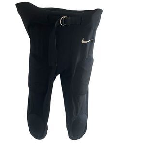 Nike Black 7 Pad Football Pants Youth XL Extra Large Girdle Built In Pads